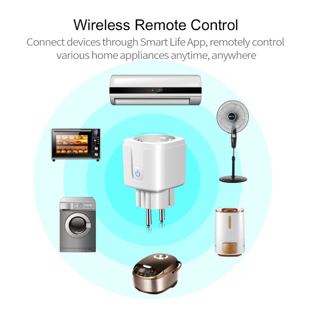 Homekit Smart Socket EU Wireless WiFi Wall Outlet Siri Control Electric Sockets Switch Work with Apple Homekit/Alexa/Google Home