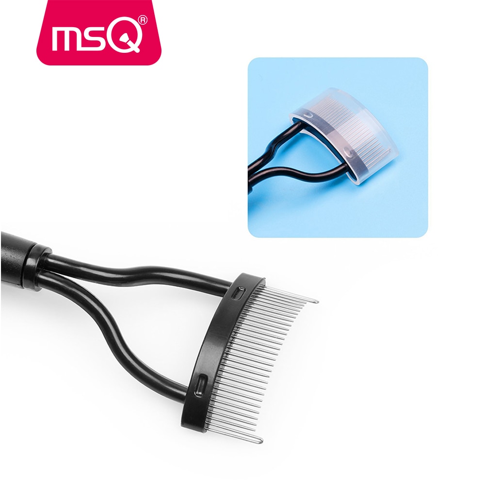 MSQ Mascara Applicator Guide Makeup Brush Comb Eyelashes Curler Eyebrow Comb Make Up Accessories Cosmetic Makeup Beauty Tool