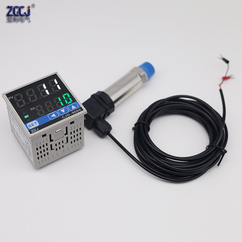 0-0.5BAR 1BAR 10BAR 50BAR 100BAR 300BAR Pressure meter with relay and SSR output with low and high alarm output control gauge