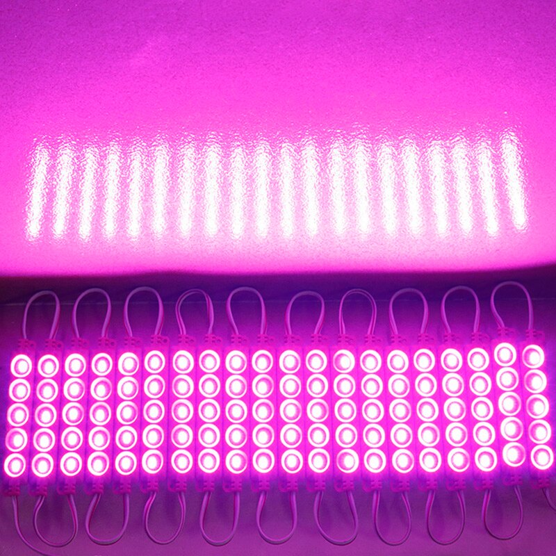 20pcs/lot 5730 3LED injection led module 12V with lens Waterproof IP65 ,120degree1.5W white,LED sign,shop banner