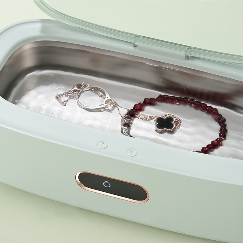 Ultrasone Reiniger Bad Voor Horloges, Sieraden, Contact Lens Prothese Tanden Make Brush Cleaner Ultrasound Steriliseren Machine