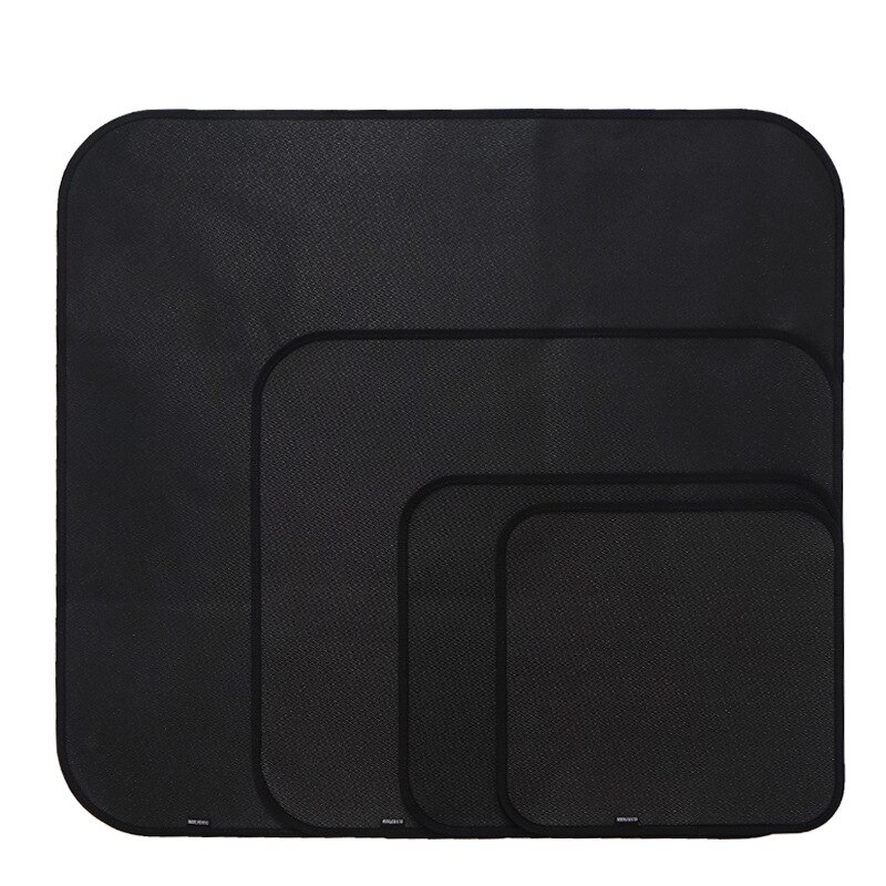 Outdoor Camping Silicone Fireproof Cloth Picnic Barbecue Heat Insulation Pad Fame Retardant Cloth Fire Blanket Glass Fiber Cloth