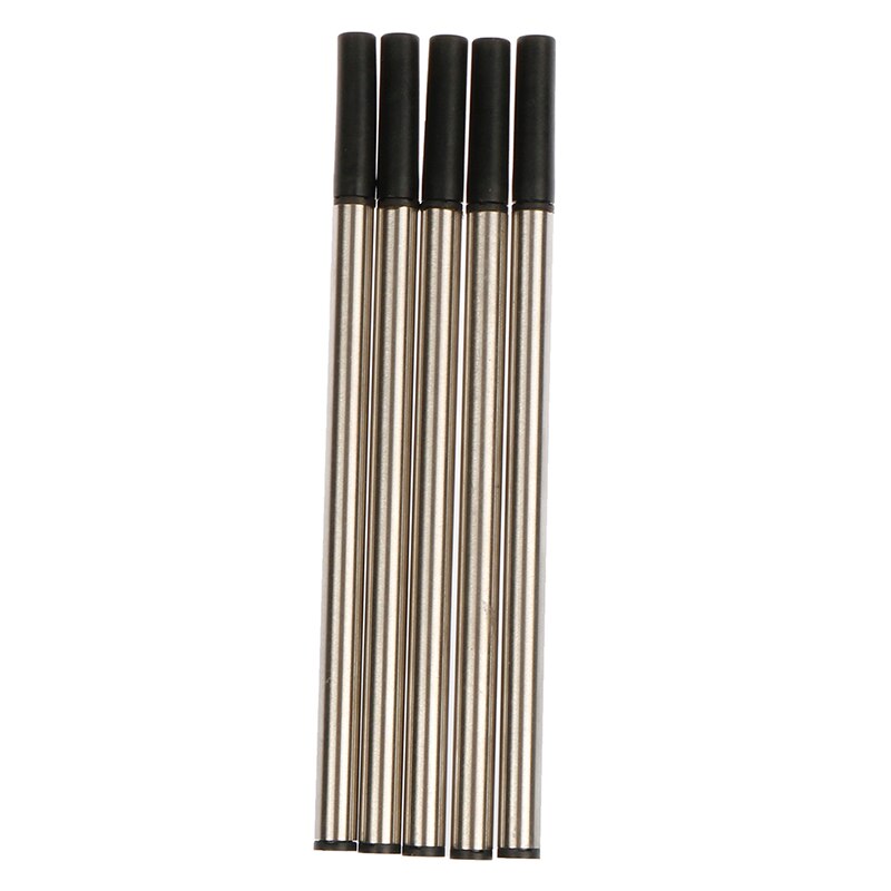 5pcs Metal Refills 1.0mm For Roller Ballpoint Pen Business Pen Ball Pen Refills General Specification Refill
