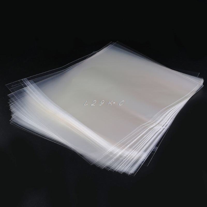 50 Resealable 4 Mil Plastic Vinyl Record Outer Sleeves For 12&#39;&#39; LP GATEFOLD 2LP