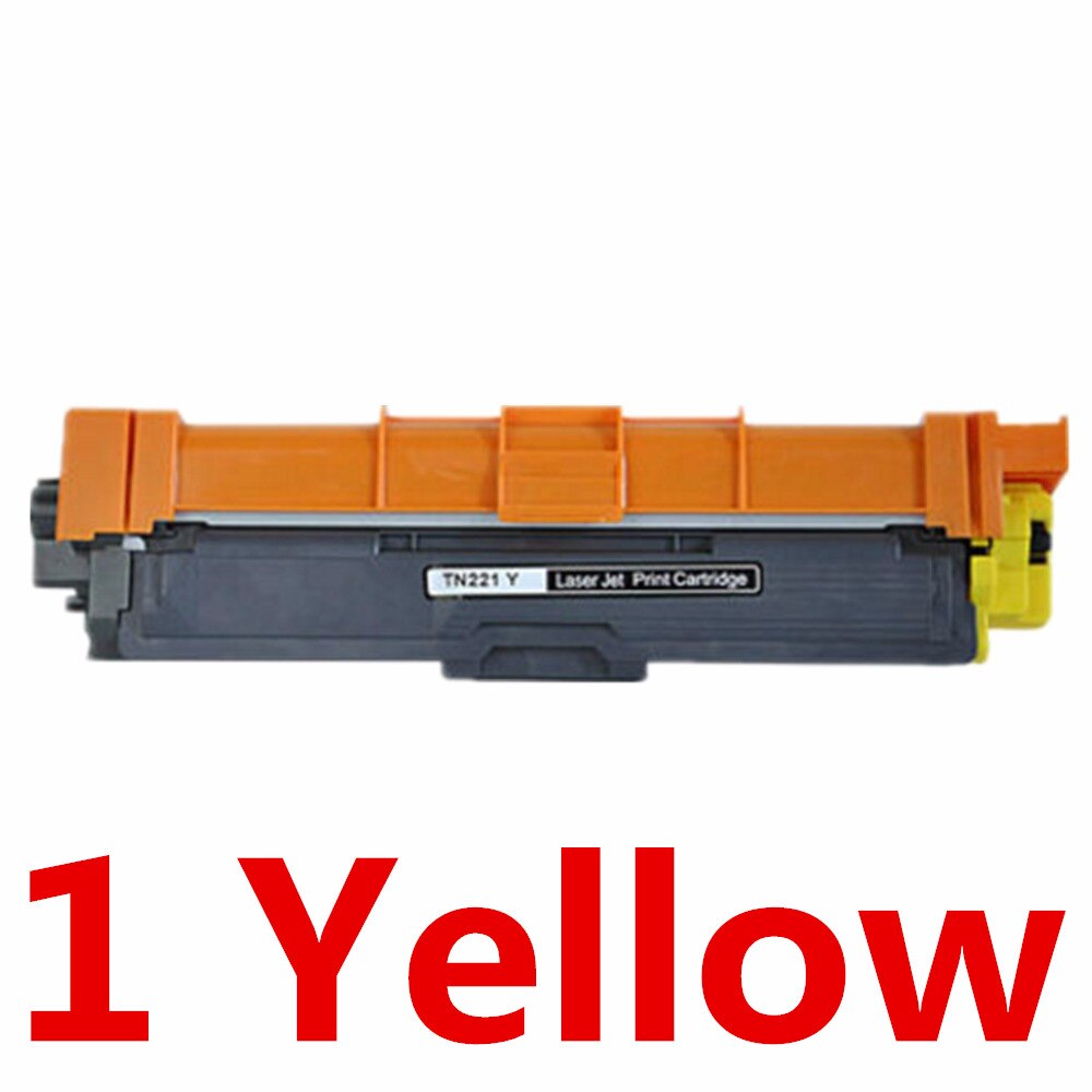 Tn 221 225 241 245 251 261 Compatibel Toner Cartridge Vervanging Voor HL3140CW HL3150CDW HL3170CDW MFC9130 MFC9140CDN: 1 Yellow