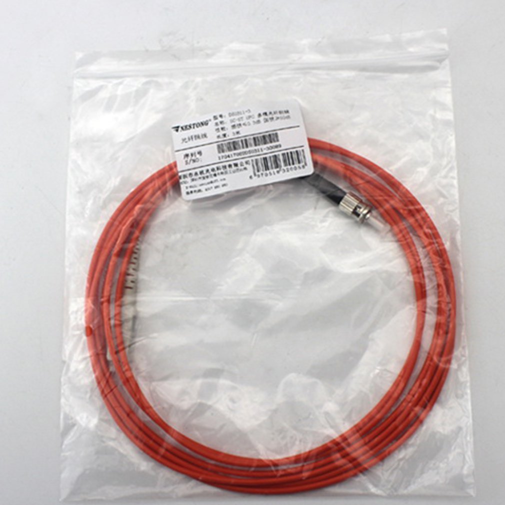 SC-ST câble à fibers optiques à noyau unique Multimode de 3 mètres