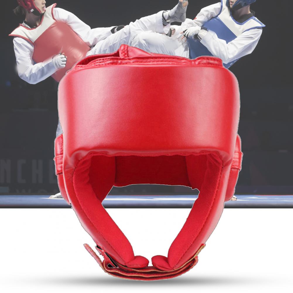 Boxing Headgear Thick Grappling Head Gear Comfortable Tear-resistant Protective Headgear