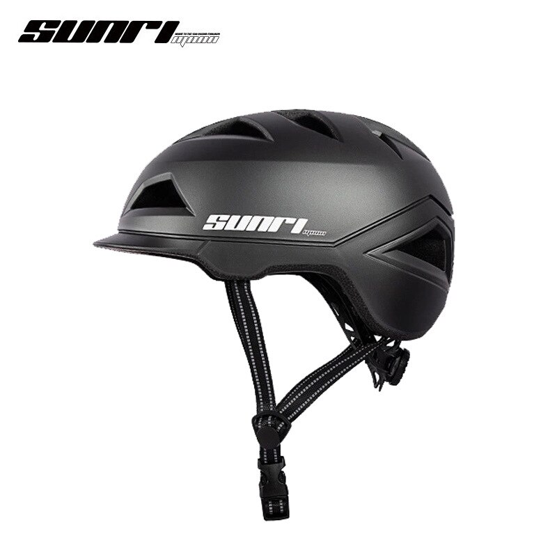 Sunrimoon Stad Commuter Fiets Helm Zomer Bescherming Hoed Racefiets Veiligheid Helm Vrouwen Mannen Lichtgewicht Fietshelm M/L