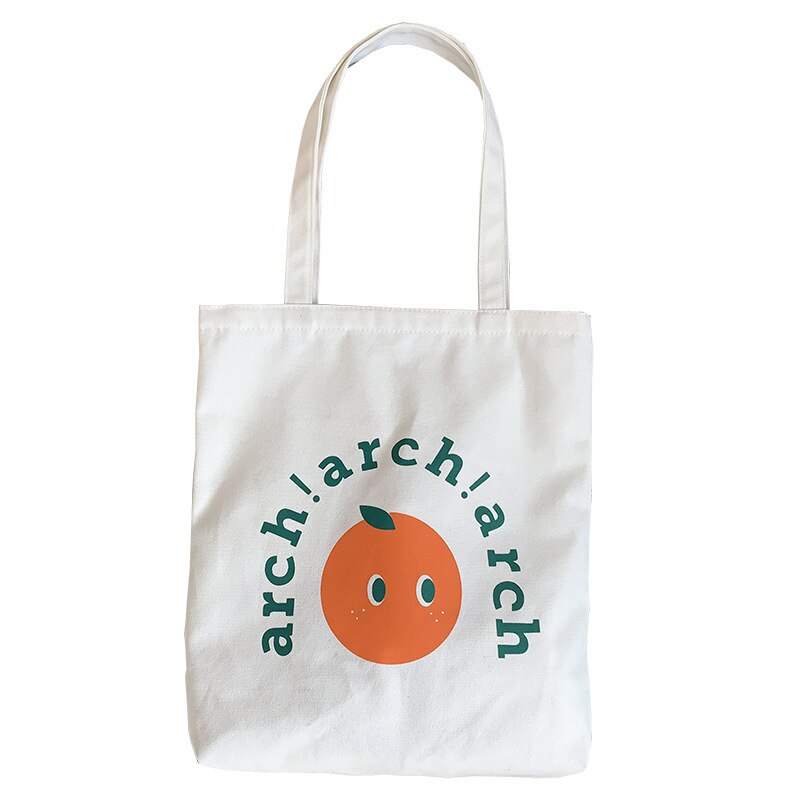 Femmes toile sacs à provisions dessin animé impression fourre-tout sacs coton tissu sac à bandoulière pour filles sacs à main Eco réutilisable Shopper sac