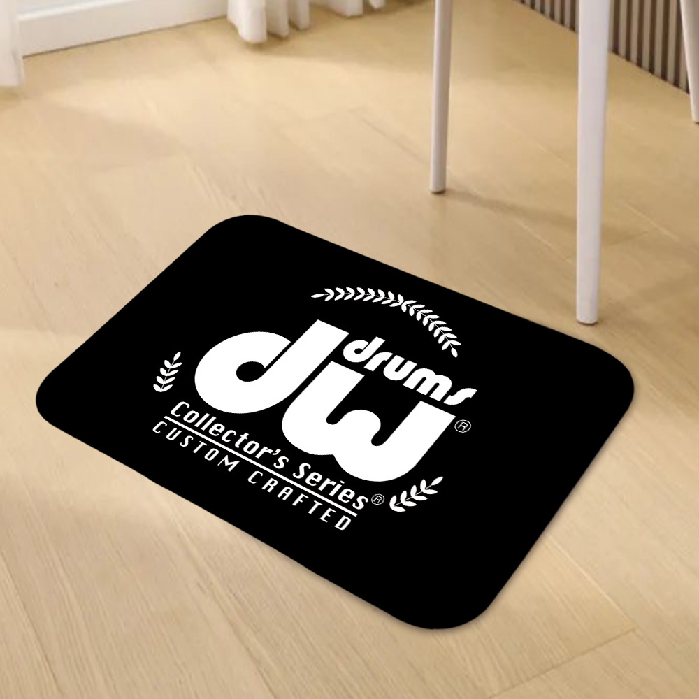 DW tambours paillasson salon tapis entrée salle de bain tapis de sol porte tapis décoration de la maison 40x60 cm: 800 millimètres x 800 millimètres / green