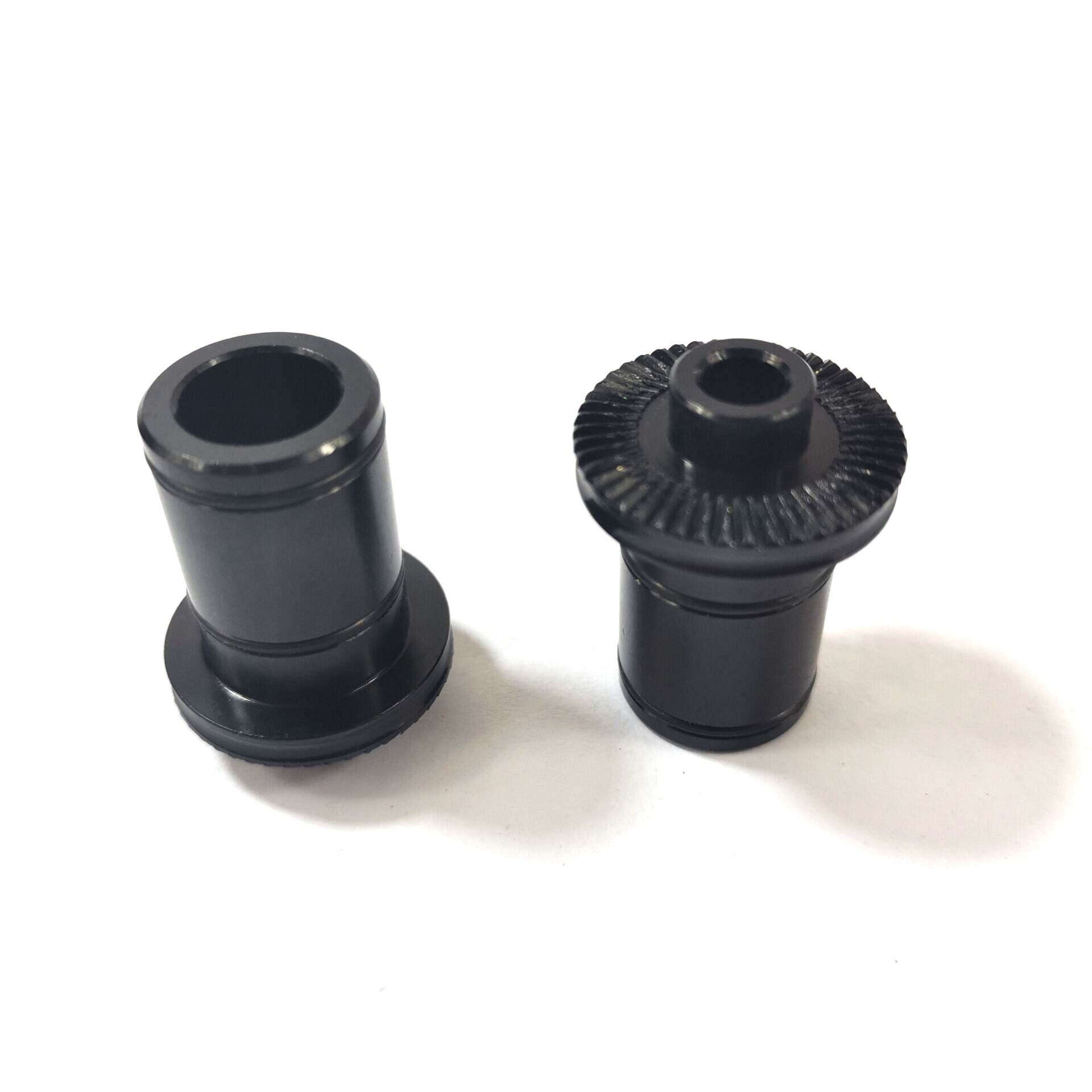 Novatec D791SB MTB front hub conversion kit 100mm QR M5 5mm adaptors Quick release 9X100mm converters alloy AL7075 side end cap