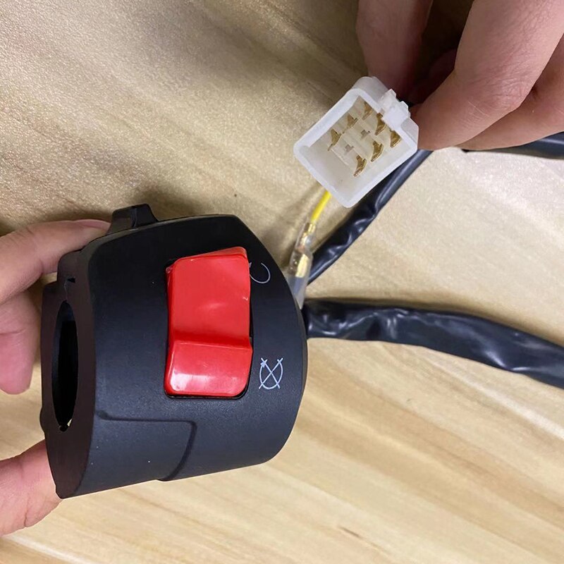 MotoLovee Motorrad Links Rechts Griff Bar Schalter Nebel Licht Horn Blinker Elektrische Starten Lenker Controller Schalter