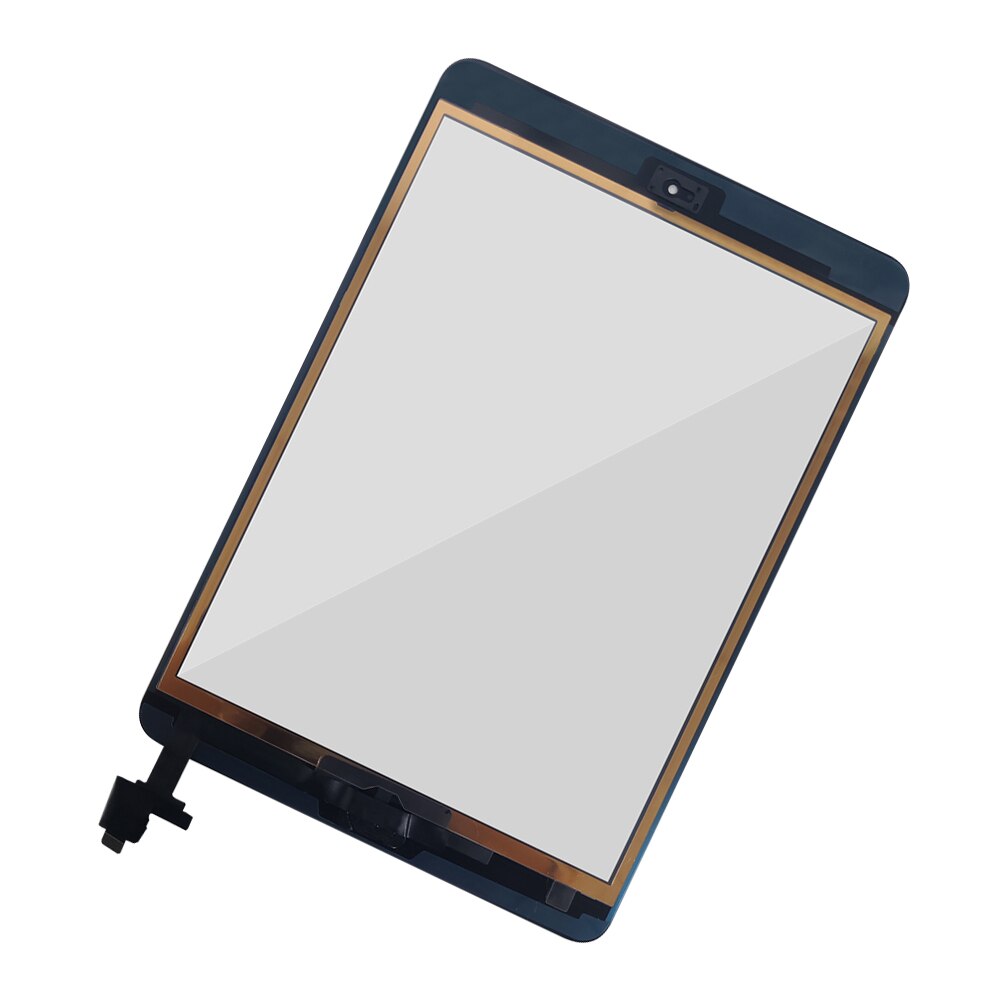 For iPad Mini 2 A1489 A1490 A1491 Touch Screen Digitizer + IC Chip Connector Flex TouchScreen Panel replace