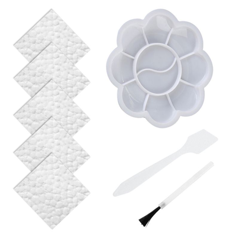 Vloer- en meubelreparatieset houtverzorging houtkrassen bijwerken hersteller laminaat houten vloer reparatieset 10 kleurrijke reparatiesets: A6