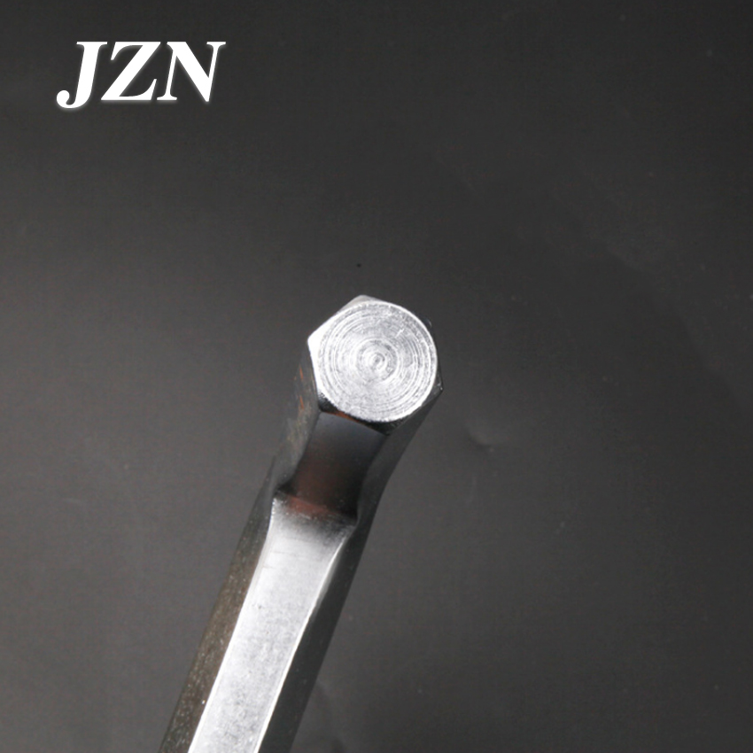 ( 10 PCS ) Nickel-plated Allen wrench 1.5 / 2 / 2.5 / 3/4/5/6/8/10/12/14/16/17 / 19mm