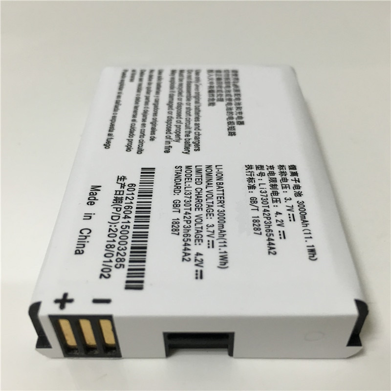 Jinsuli 3.7 V 3000 mAh Batteria Per ZTE MF286 Li3730T42P3h6544A2 MF96 MF96U Z289L Per T-mobile di Sonic 2.0 Batteria