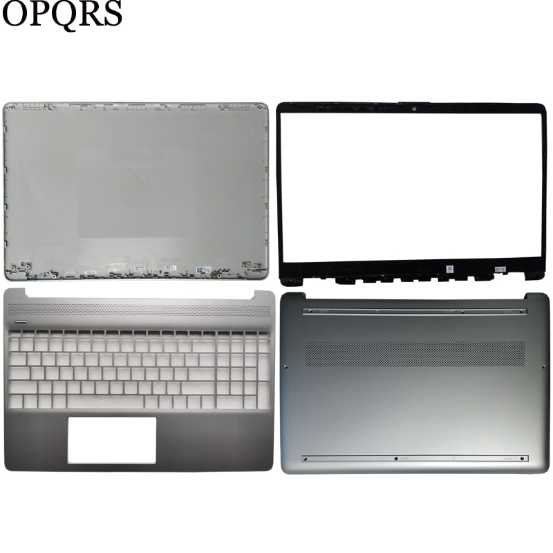 Cubierta trasera de LCD para ordenador portátil HP, cubierta frontal con bisel, reposamanos y parte inferior, para HP 15-DY 15T-DY 15-EF 15S-EQ 15s-FQ TPN-Q222 L63603-001, L63590-001