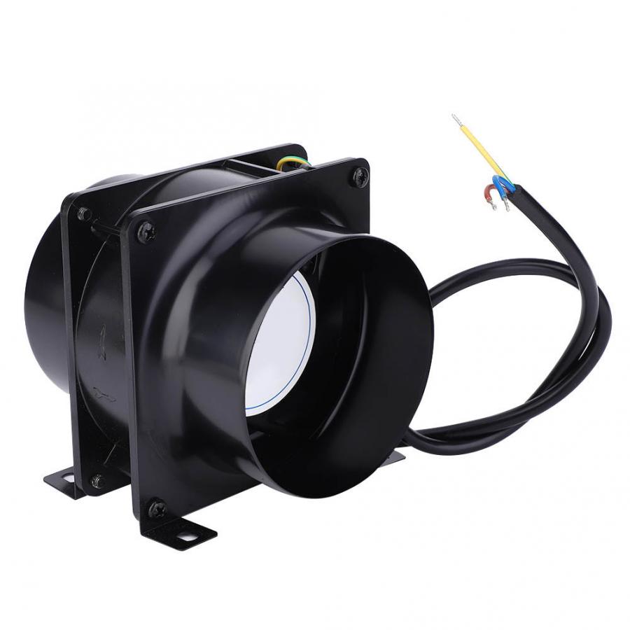 4 Inch Inline Duct Fan Ventilation Exhaust Fan for Workshop Library Cinema AC 200-240V