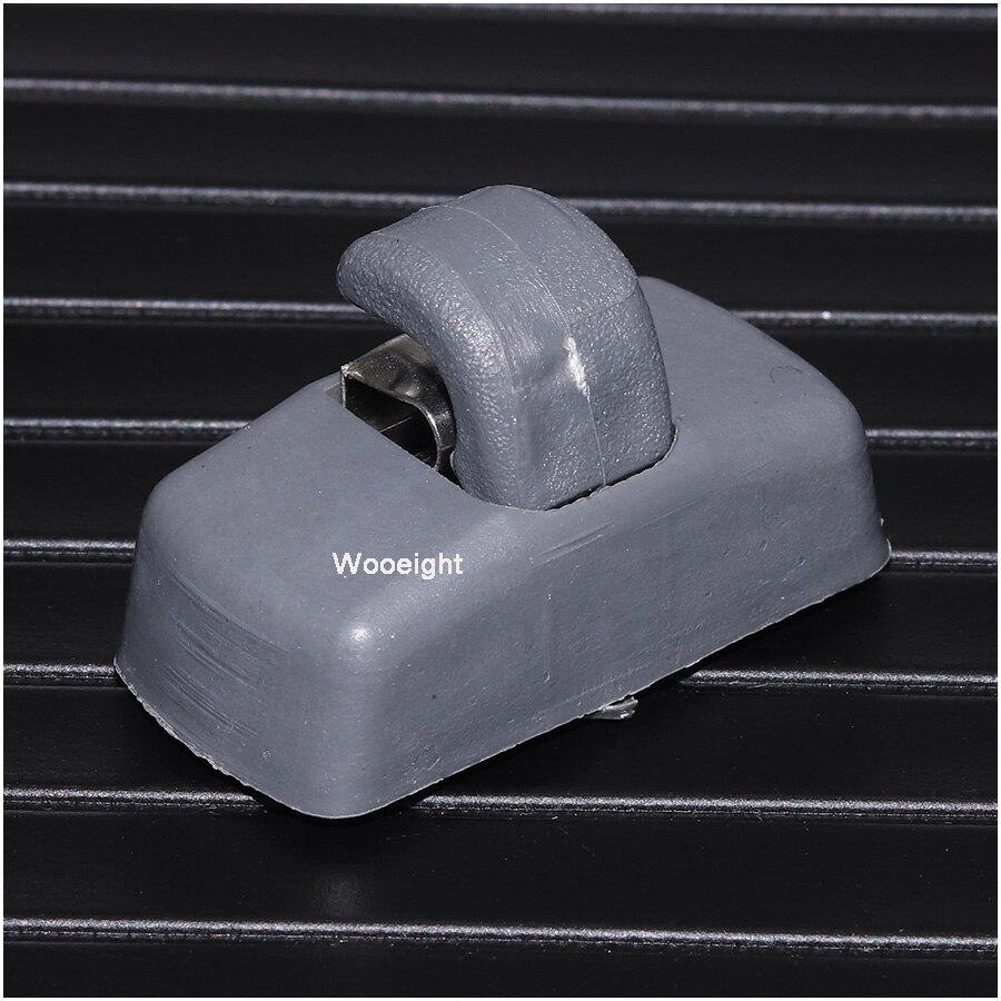 Wooeight 3B0857561B Grijs Zonneklep Zonneklep Haak Clip Bracket Hanger Voor Vw Golf Jetta Passat Polo Seat Kever 3B0 857 561 B
