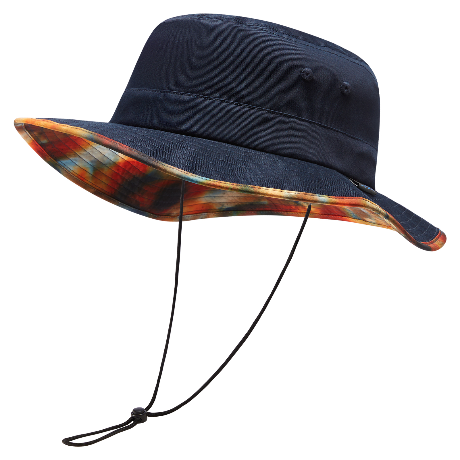 Udissolve-Chapeau de Soleil Pliable à Motifs, Sous Bord E27, pour l'Été, Randonnée, Pêche, Plage, Safari, pour Homme et Femme, 50 +: BLEU CIEL / M