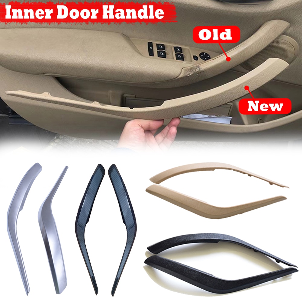 Links Rechts Auto Binnendeur Panel Handvat Pull Trim Cover Auto Interieur Deurgrepen Covers Voor Bmw X1 E84