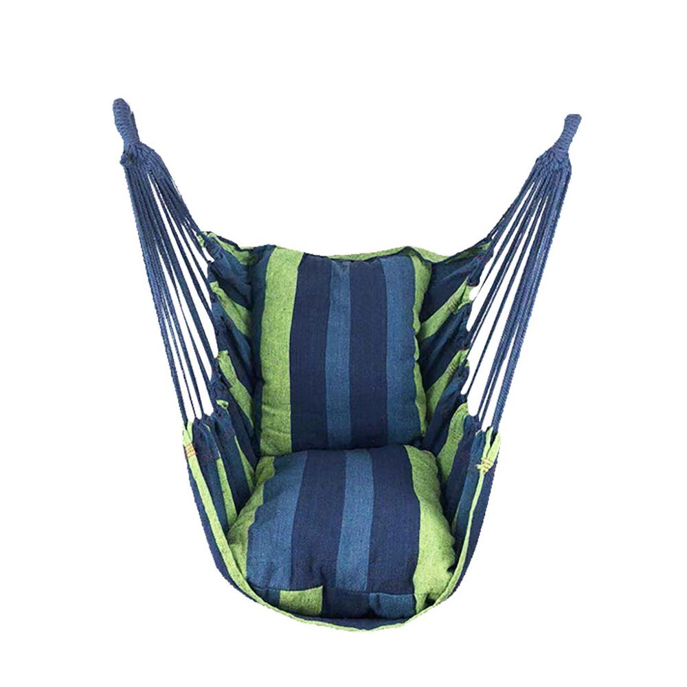 200kg Garden Hang Chair Swinging Indoor Outdoor Furniture Hammock Hanging Rope Chair Swing Chair Seat portable camping seat