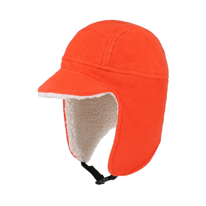 Gorro polar forrado de Sherpa para hombre y mujer, gorro de esquí cálido con solapas grandes, a prueba de viento, para montañismo, novedad de: 7
