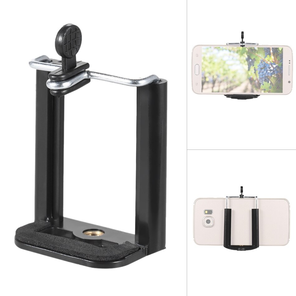Phone Mini Tripod 2-Section Extendable Desktop Tripod Stand Holder for iPhone Xiaomi Samsung Smartphone SLR DSLR Cameras: Phone Holder