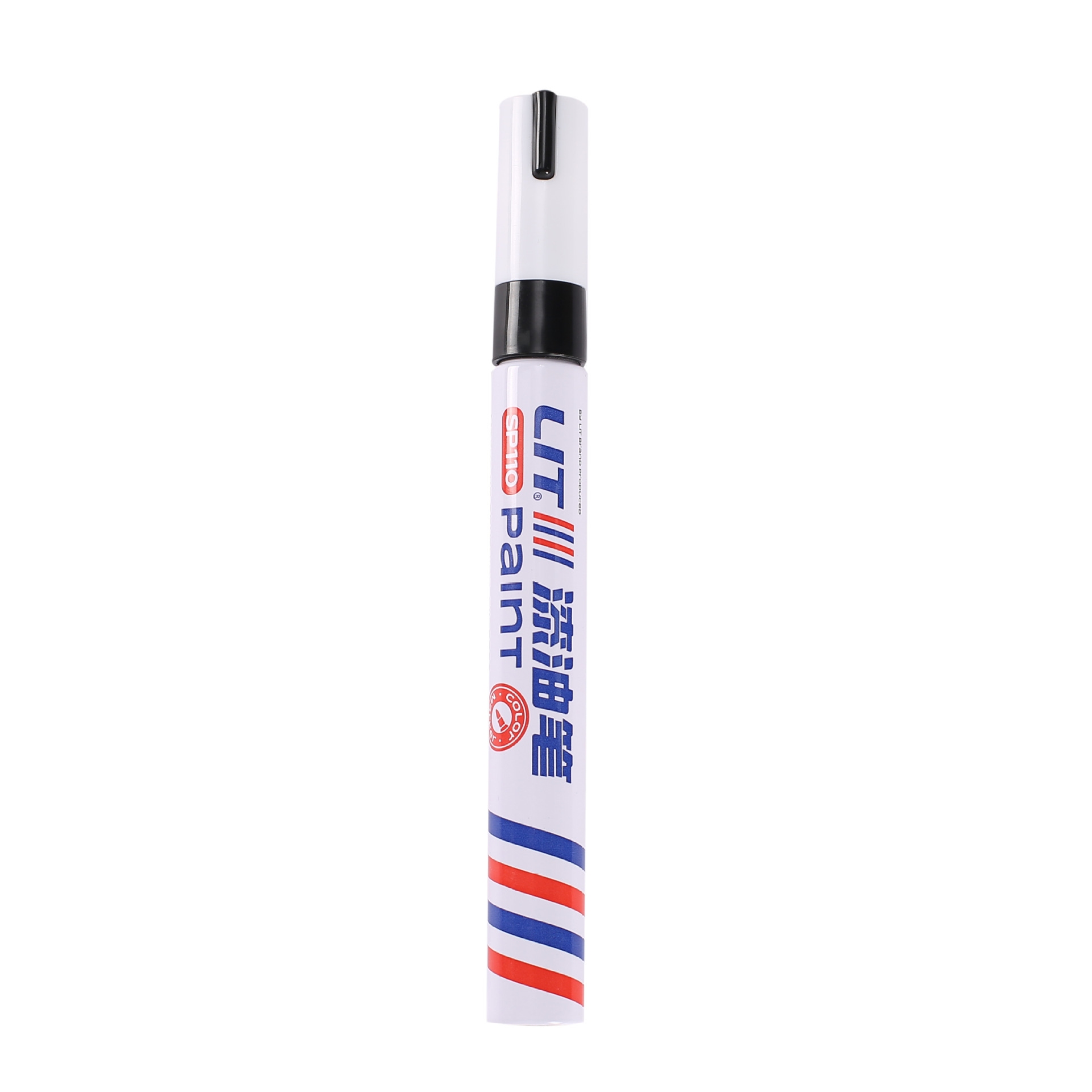 Pluma impermeable para reparación de arañazos de coche, marcador de pintura aceitosa para neumáticos de rueda de coche, eliminador de relleno de pintura, marcador de pintura para neumáticos de vehículo: Marrón