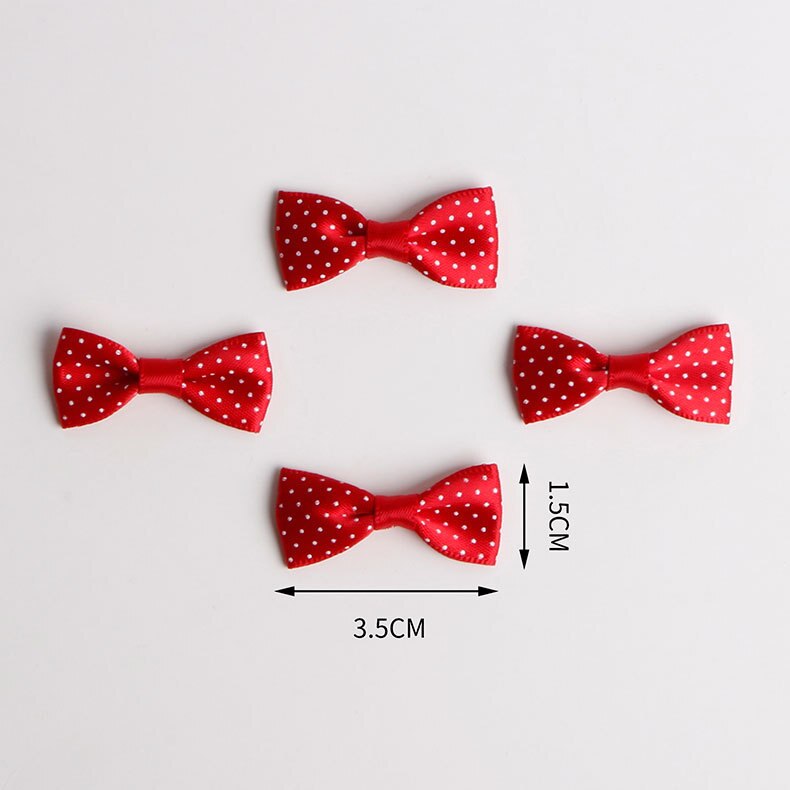 Strik bedrukte punt platte knoop 5 punten platte knoop 2 punten riem stippenstrik haarband strik: 05y