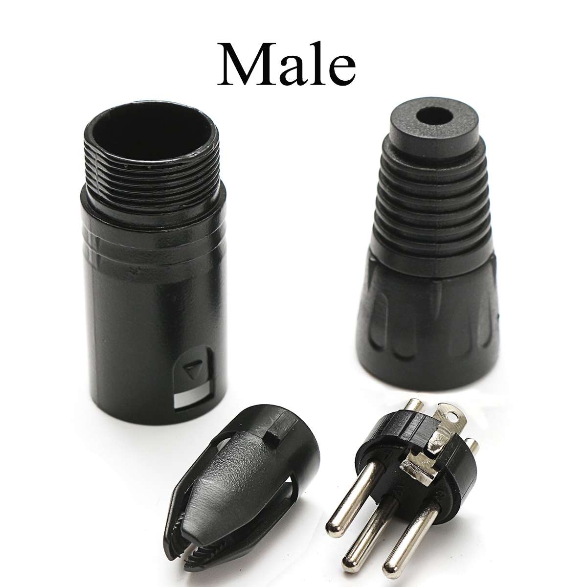 20 Pcs 3Pin Xlr Man-vrouw Microfoon Verlengkabel Microfoon Kabels Plug Audio Socket Mic Audio Connector Adapter