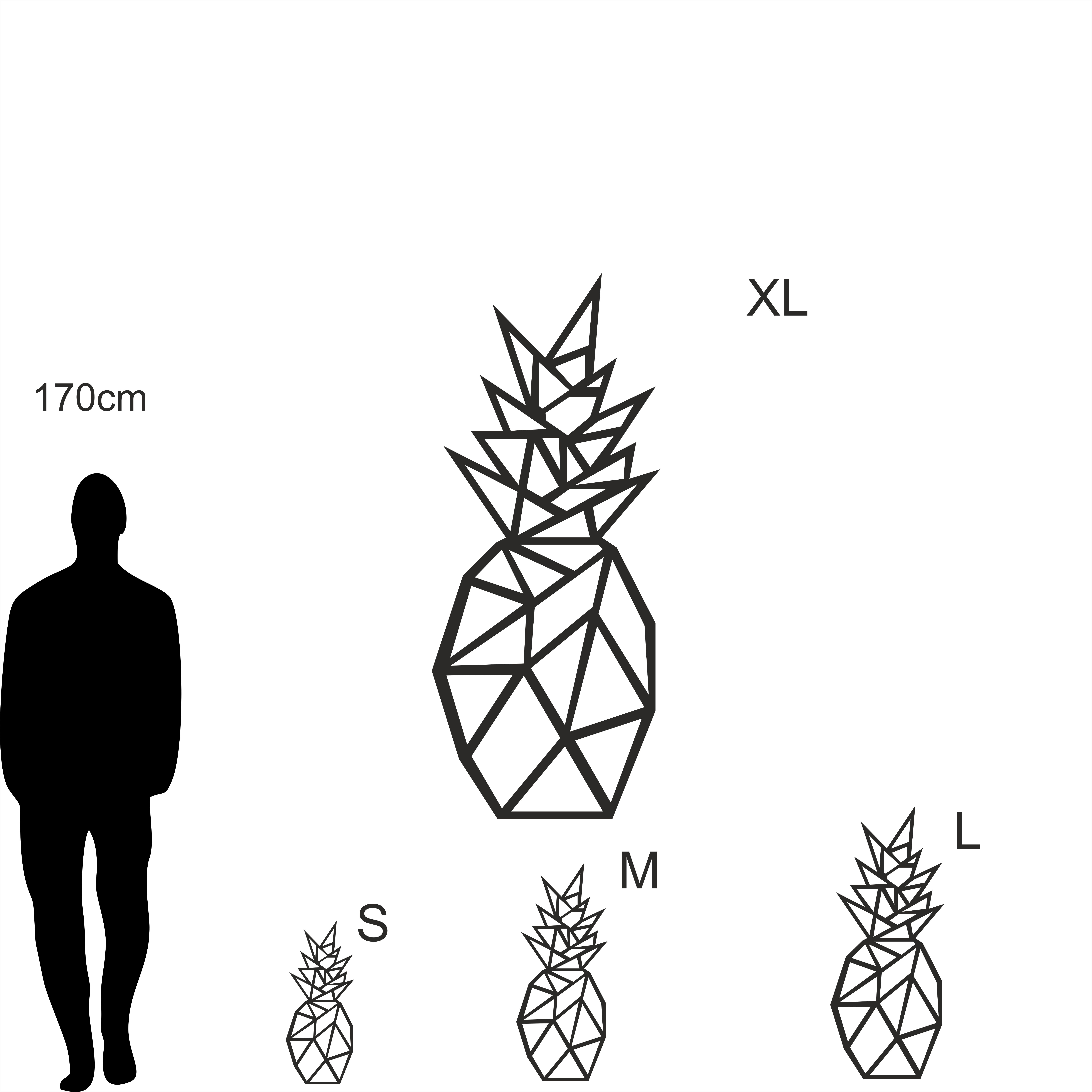 Cnc-reititin leikattu ananas  v2 lastenhuone olohuone teini-huone seinä sisustus
