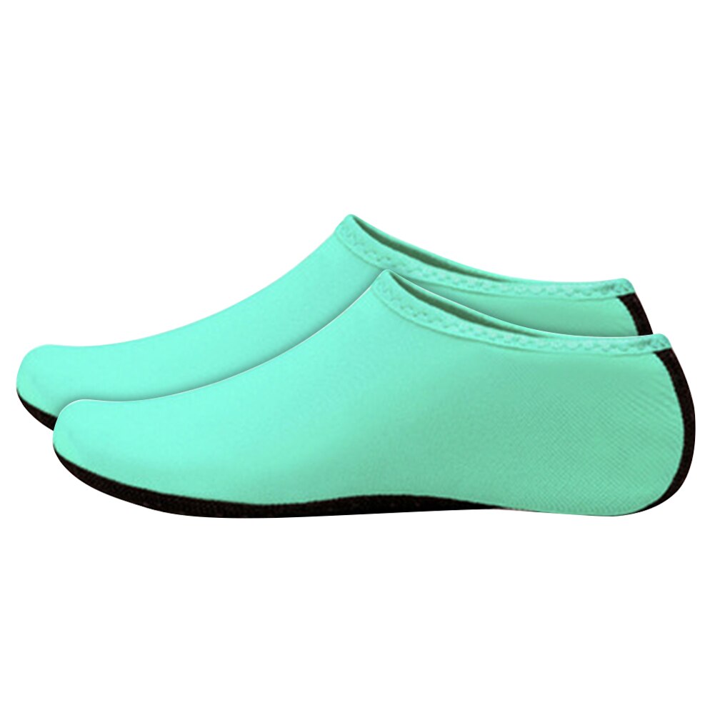 Unisex nurkowanie skarpetki do pływania Fitness buty kąpielowe podwodne letnie buty do wody sandały plażowe basen z wodą pływanie Aqua nurkowanie: Lake Blue / L 37 38