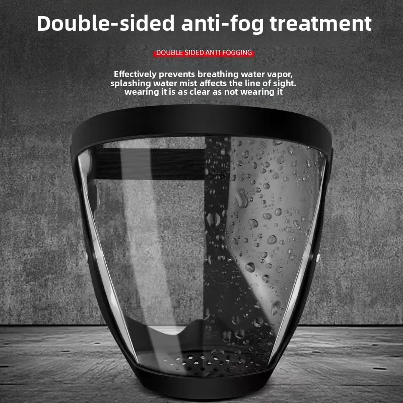 High Definition Transparent Protective Face Mask Dustproof Riding Goggles Safety Protection against Spatter Labor Protection Gla