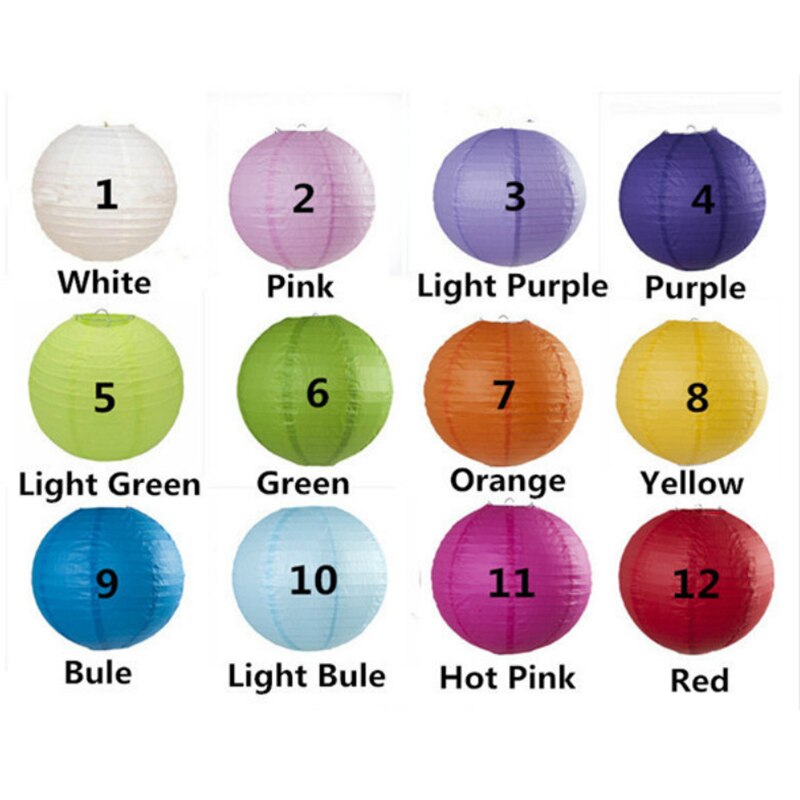 Lanternes lumineuses chinoises 1 pièce/lot | 10 pouces, décoration de mariage, décoration pour nouvel an noël, promo