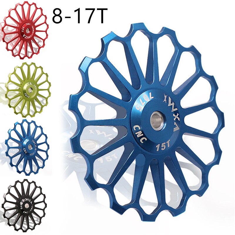 MTB Rennrad Keramik Pulley Schaltwerk Keramik Lager 8-17T Hinten Pulley Jockey Rad Bike Lager jockey Rad