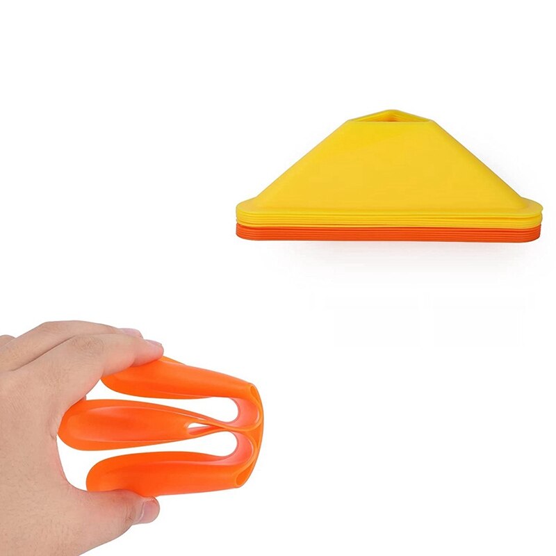 Échelle d'entraînement d'agilité, ensemble de disques de Logo en Triangle pour enfants et jeunes, entraînement de Football, 12 étapes, 20 pieds