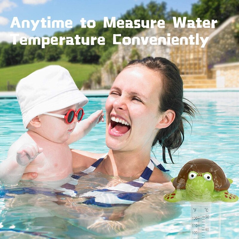 Drijvende Zwembad Thermometer, Zwembad Water Thermometer Met Touw, Baby Zwembad Thermometer