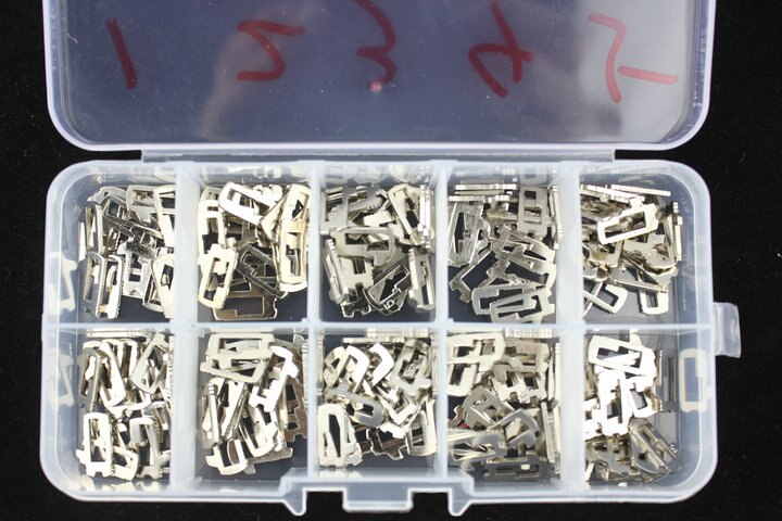 Voor Ford Focus Lock Reed Reparatie Accessoires 200 STKS Auto Lock Reed Lock Plaat Voor Ford Focus FIESTA ECOSPORT