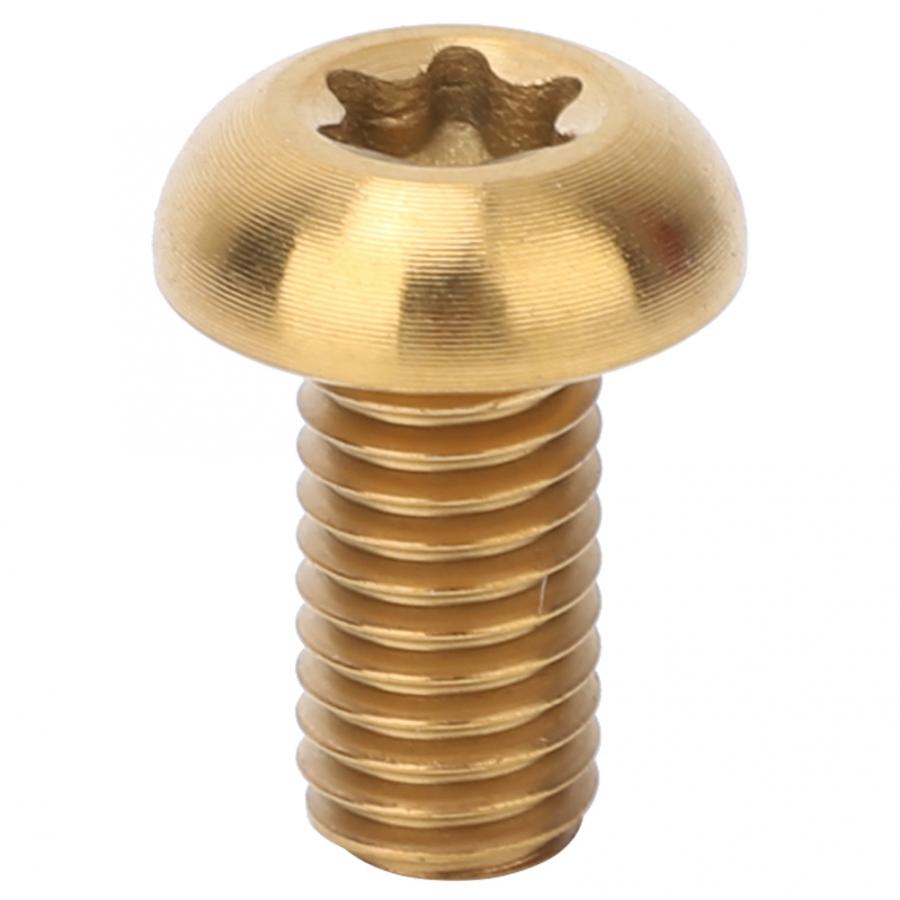 5 Stuks / Pack Titaniumlegering M5 * 12 Fiets Water Bidonhouder Bouten M5 10 Schijfrem Schroeven 5 Stuks / Pack Titaniumlegering M5 * 12 Fiets Water Bidonhouder Bouten M5 10 Schijfrem Schroeven
