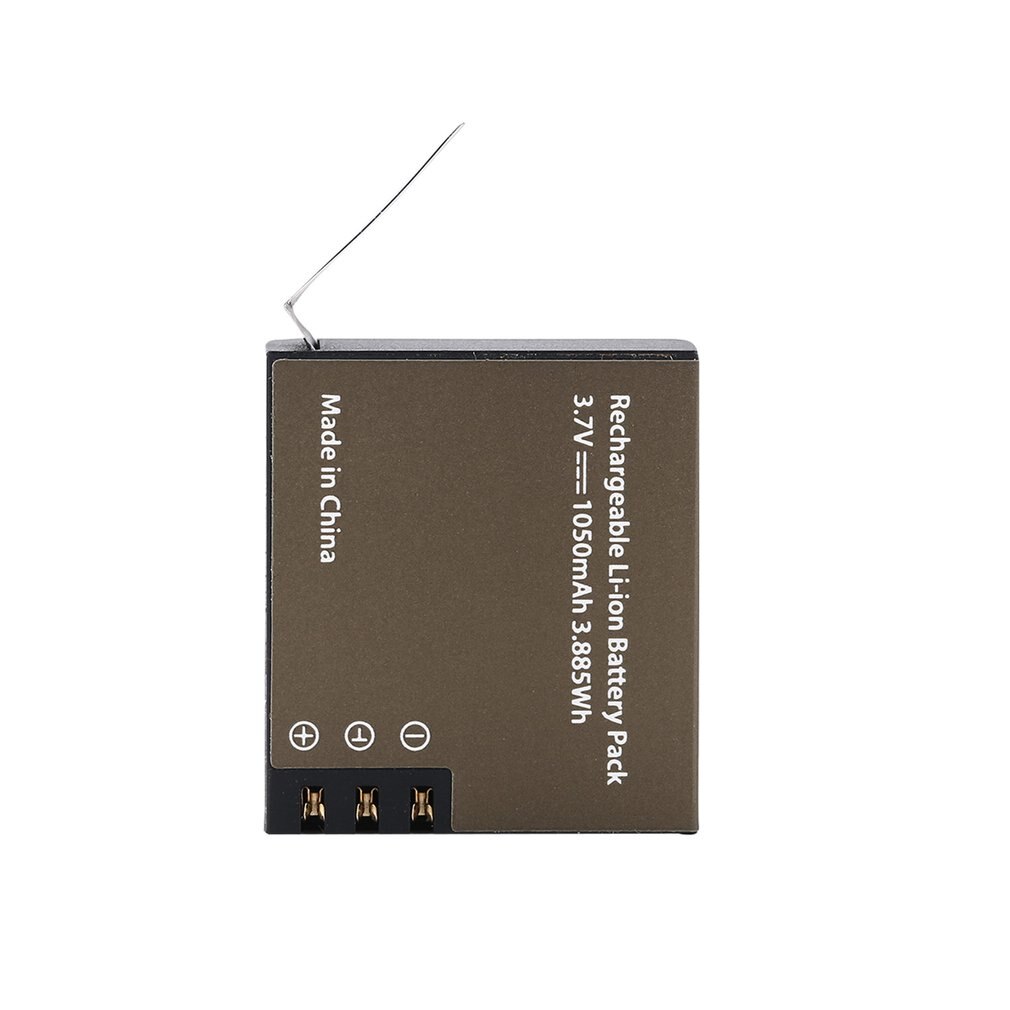 PG1050 Sport caméra batterie au Lithium 900mAh pour EKEN série Rechargeable Li-ion batterie Pack 3.7V noir