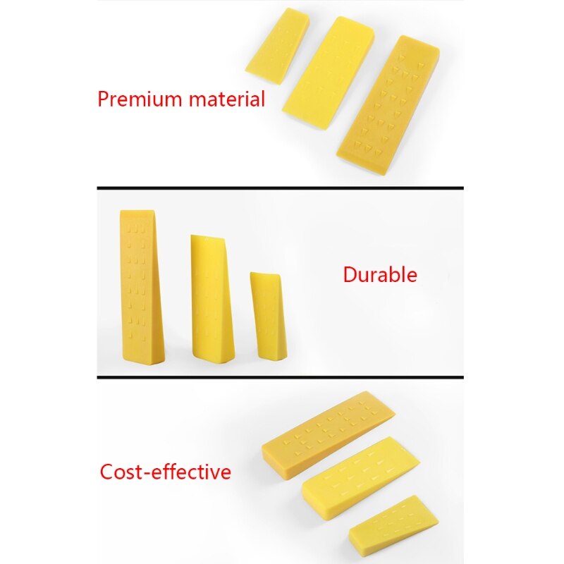 Tree Felling 5 "10" Wedges for Tree Cutting Plastic Logging Tools Practical