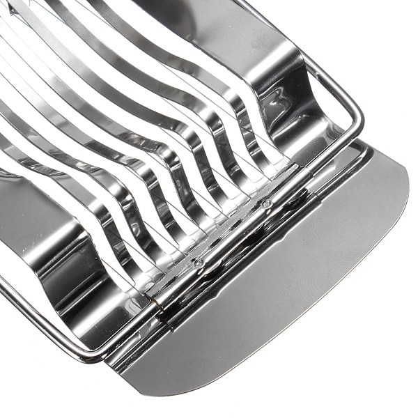 Cortador de huevos duros de acero inoxidable para el hogar, utensilios de cocina, accesorios