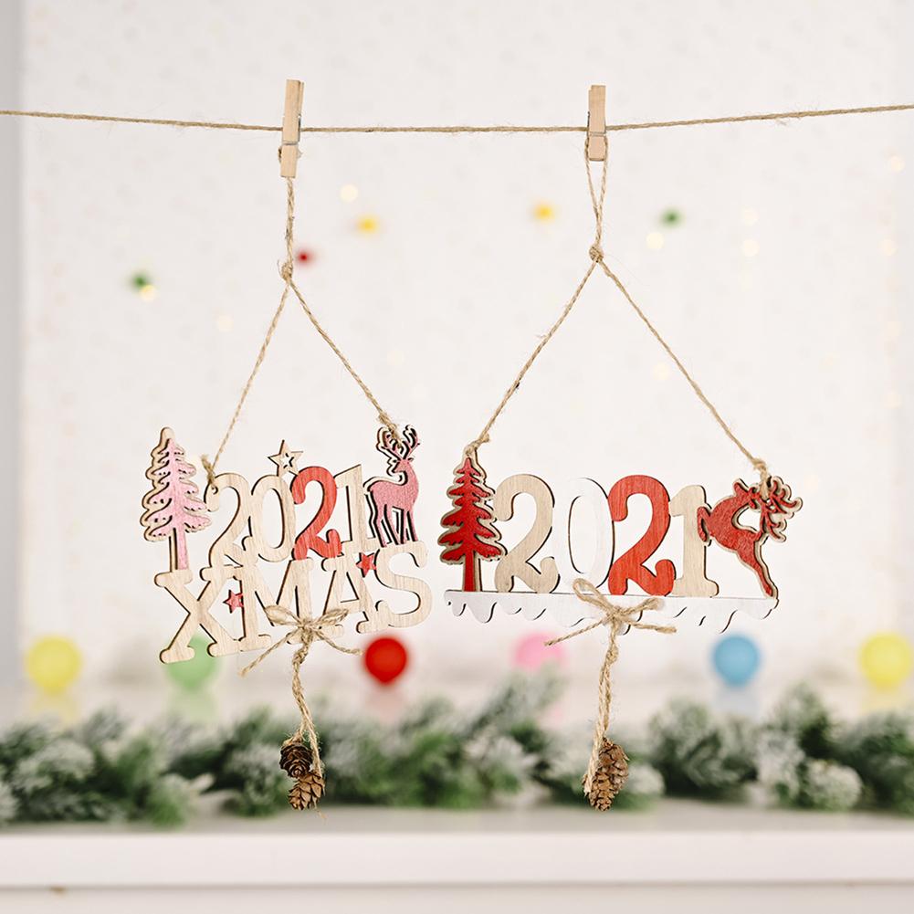 Vrolijk Kerstfeest Borden Houten Deur Opknoping Hanger Ornamenten Indoor Outdoor Muur Boards Voor Feestdagen Muur Deur Decoraties