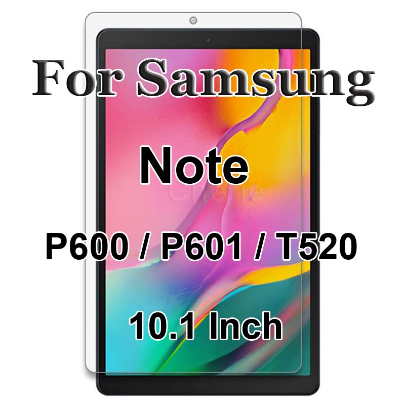 Gehard Glas Voor Samsung Galaxy Tab S6 Lite 10.4 S S4 S5E S6 10.5 E 9.6 S2 S3 9.7 Note 10.1 Screen Protector Beschermende Film: Note 10.1 P600