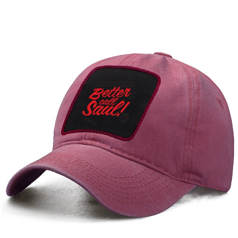 Meglio Chiamare Saul Berretto Da Baseball Donna Berretti Coda di Cavallo Caps Papà Trucker Snapback Cappello Solido Boinas Gorras Casquette Sole Cappelli Ombra: Wine Red 6