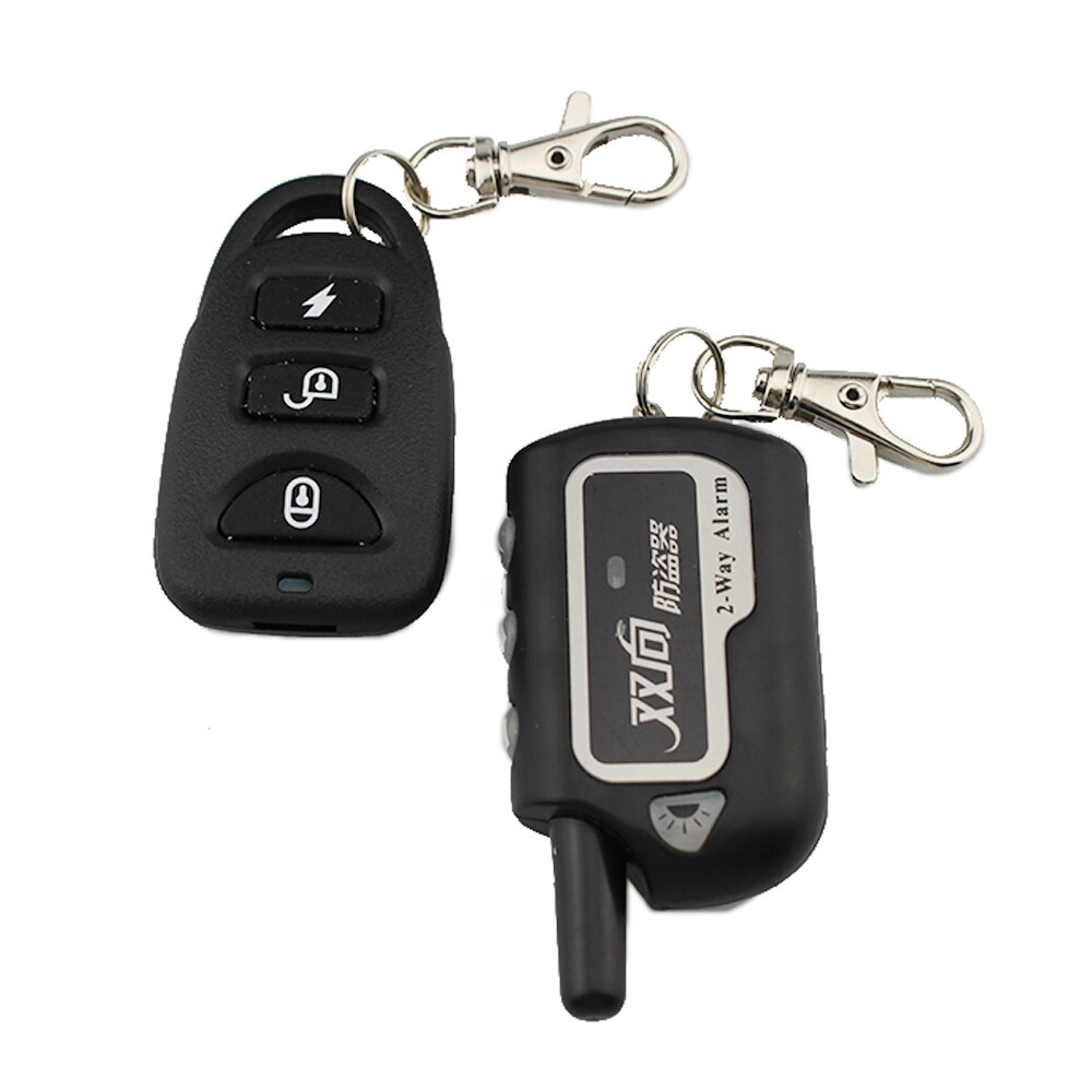 Twee 2 Manier Motorfiets Alarmsysteem Afstandsbediening Trillingen Alarm Diefstal Bescherming Moto Scooter Motor Veiligheid Alarm Engine Start
