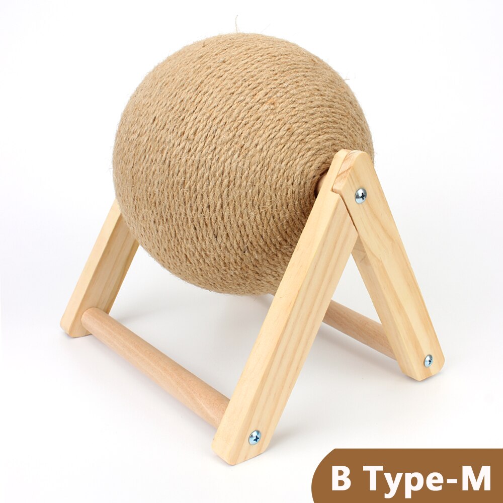 Cat Toy Kitten Sisal Rope Ball Scratching Ball Cli... – Vicedeal