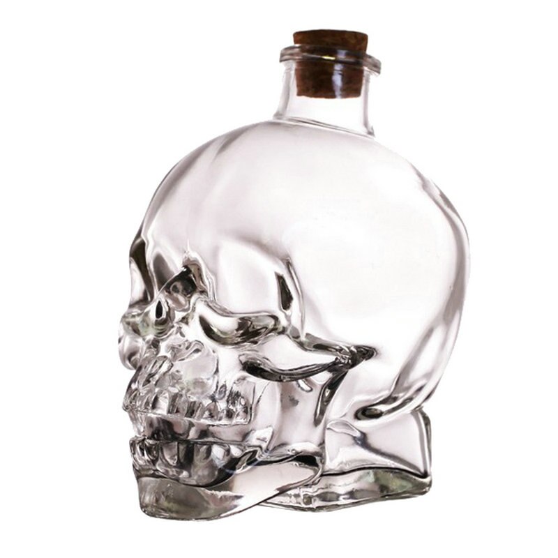 400ml Glass Spray Bitter Dropper Bottle Scrub skull bitter bottle of bitter medicine dropper BITTER BOTTLE WINE BOTTLE