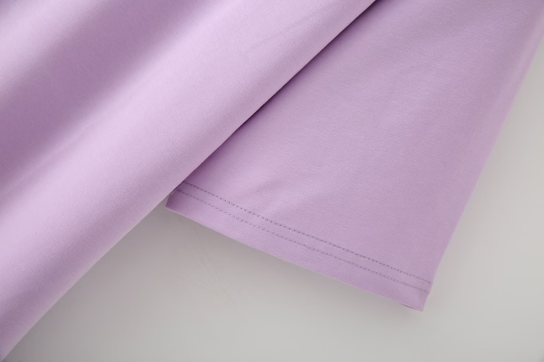 UNIZERA Summer Women's Lazy Simple Short-sleeved Round Neck T-shirt Dress Versatile Loose Slit Long Skirt